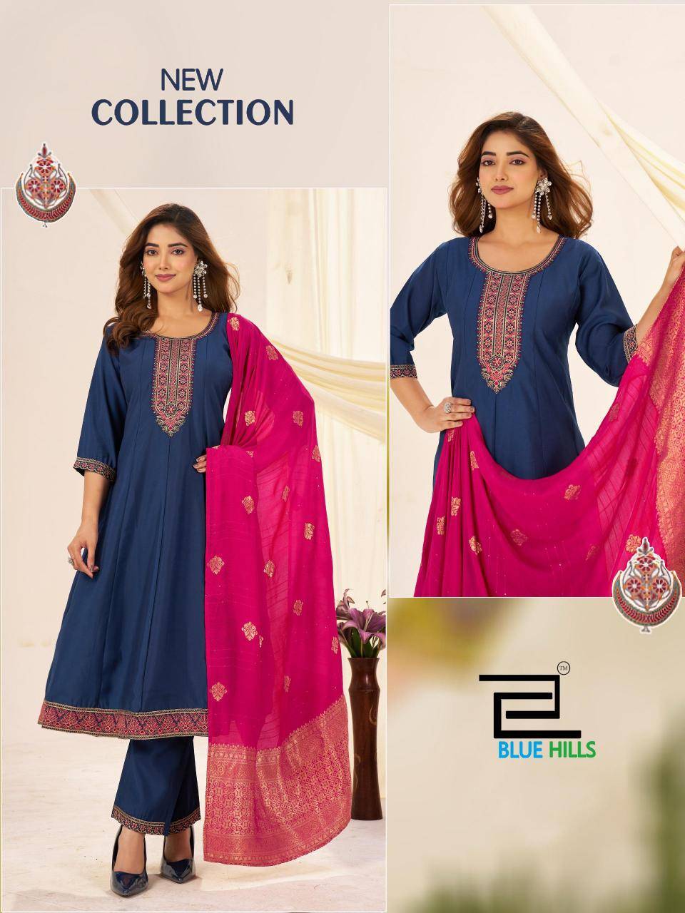 Blue hills taj mahal vol 10 Kurti wholesale online