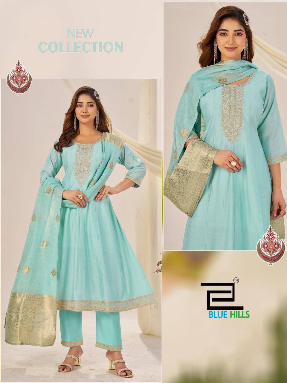 Blue hills taj mahal vol 10 Kurti wholesale online