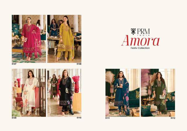 PRM india amoro Wholesale boutique dress materials