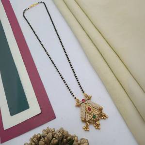 Mangalsutra with Single Chain MSS025 Imitation jewelry market