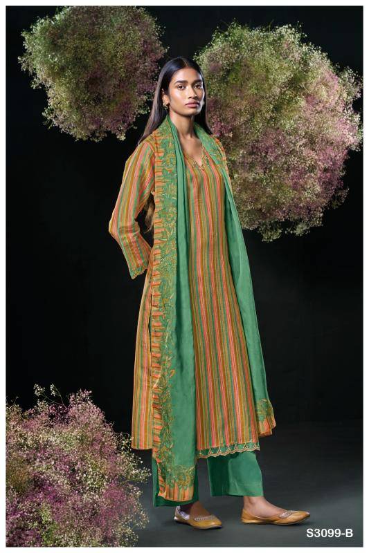 Ganga devishi 3099 Bulk dress materials suppliers in Surat