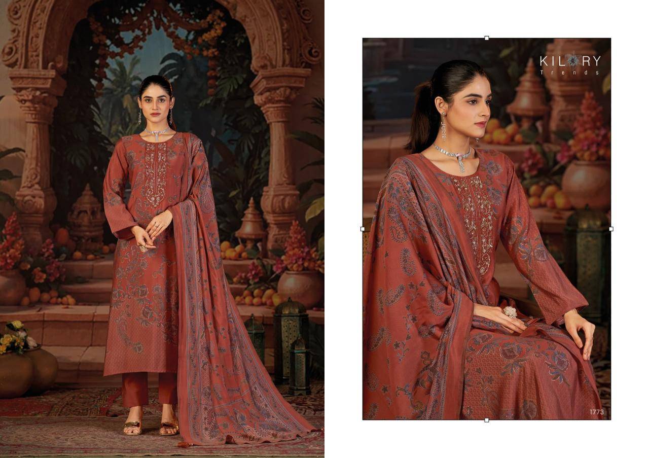Kilory trends larana Dress material manufacturers in Surat