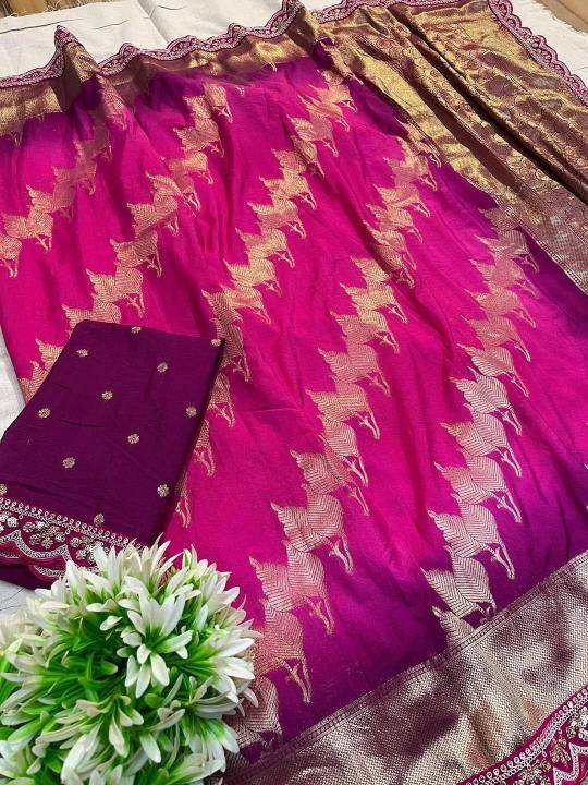 Akshara khadi georgette silk Kolkata saree wholesale market