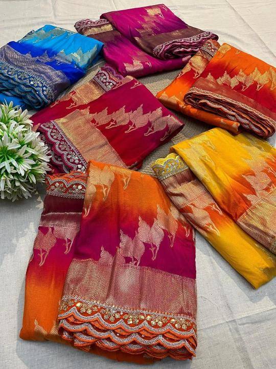 Akshara khadi georgette silk Kolkata saree wholesale market
