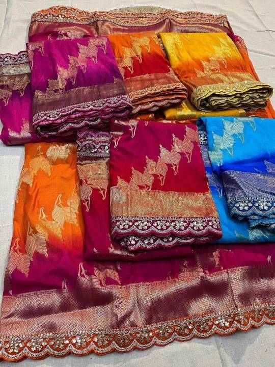 Akshara khadi georgette silk Kolkata saree wholesale market