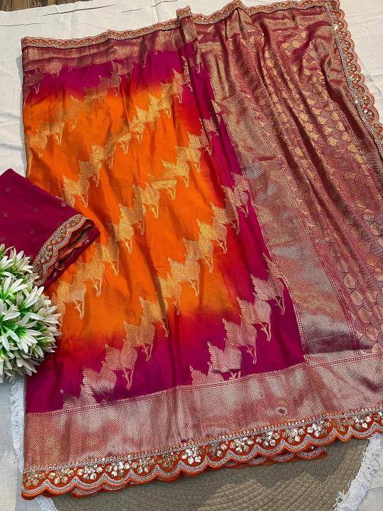 Akshara khadi georgette silk Kolkata saree wholesale market
