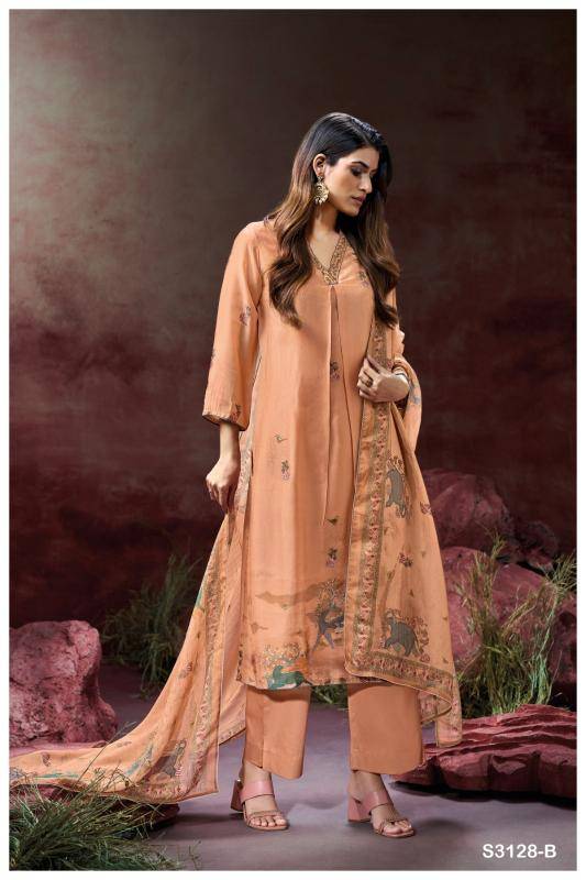 Ganga ailis 3128 Surat dress material online shopping