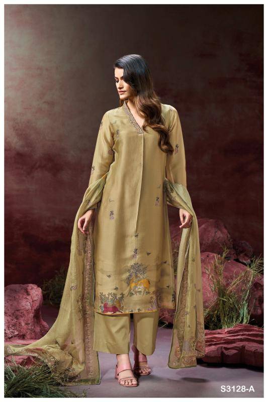 Ganga ailis 3128 Surat dress material online shopping