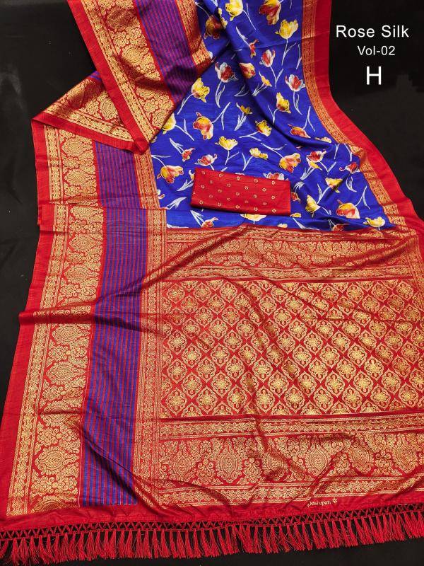 Malhar priya soft dola silk Saree wholesale market in West Bengal