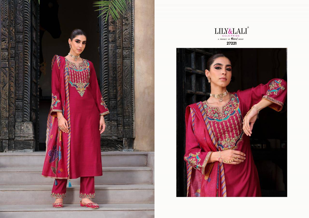 Lily & lali deepika silk 3 Designer kurtis wholesale