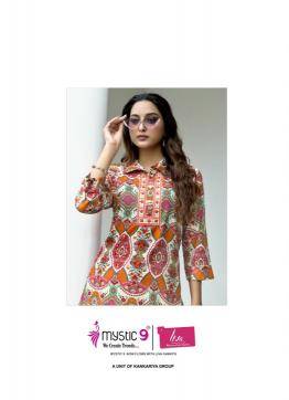 Mystic9 isha vol 2 Printed kurtis wholesale