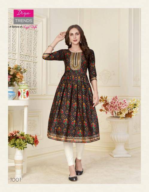 Diya trends fashion samora vol.1 Kurtis wholesale online