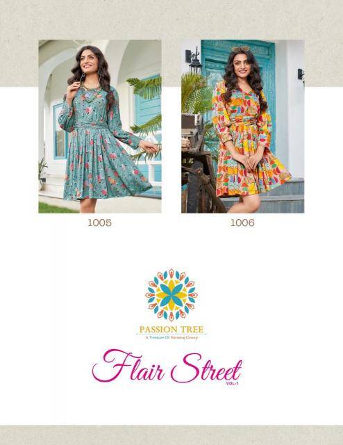 Passion tree flair street vol 1 Kurtis wholesale suppliers in India