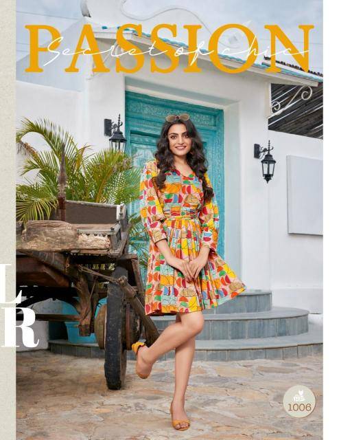 Passion tree flair street vol 1 Kurtis wholesale suppliers in India