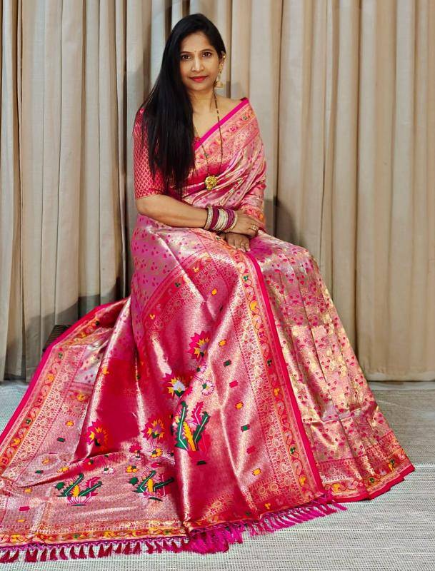 Malhar soft silk original gold  Saree Wholesalers in Gujarat