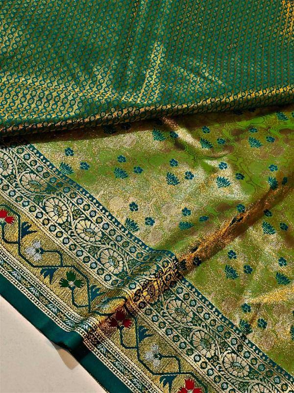 Malhar soft silk original gold  Saree Wholesalers in Gujarat