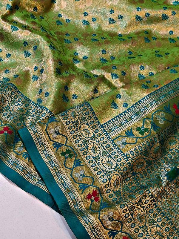 Malhar soft silk original gold  Saree Wholesalers in Gujarat