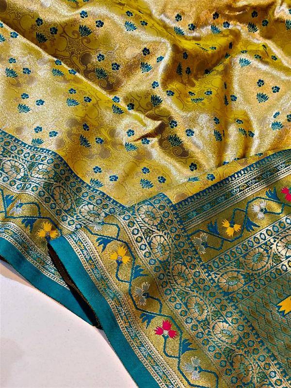 Malhar soft silk original gold  Saree Wholesalers in Gujarat
