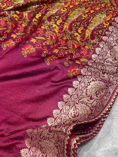 Akshara russian cotton silk Saree Manufacturer in Surat