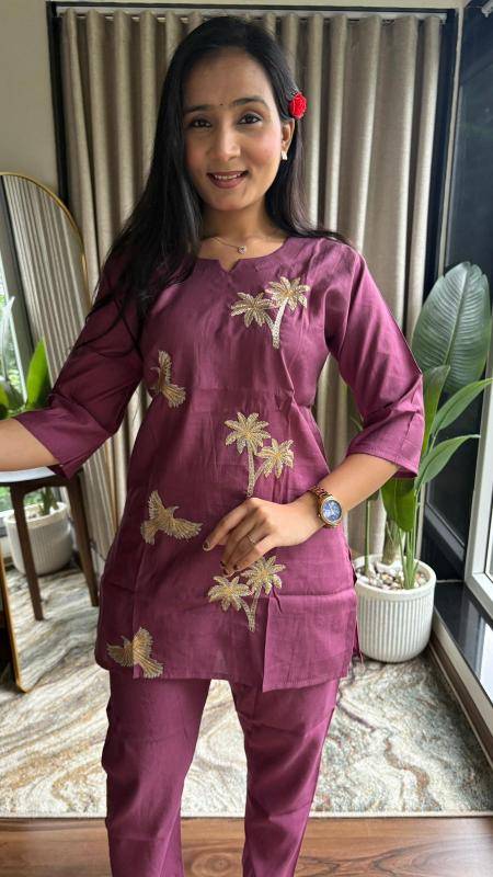 Shorya vertcal silk coorde set Kurti manufacturers in Bangalore