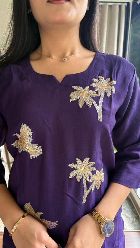 Shorya vertcal silk coorde set Kurti manufacturers in Bangalore