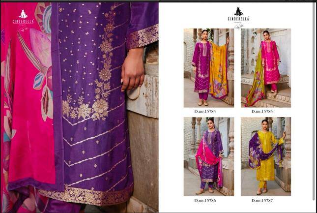 Cinderella shehnai silk Dress materials wholesale market in Kolkata