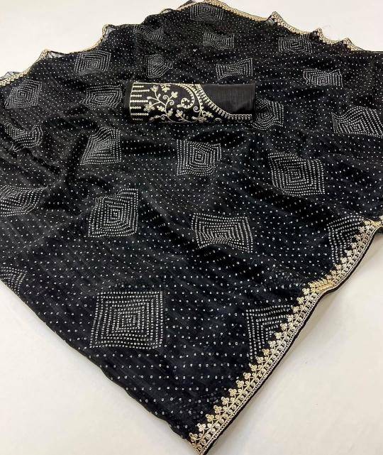 Shorya georgette fancy Saree suppliers in Mumbai