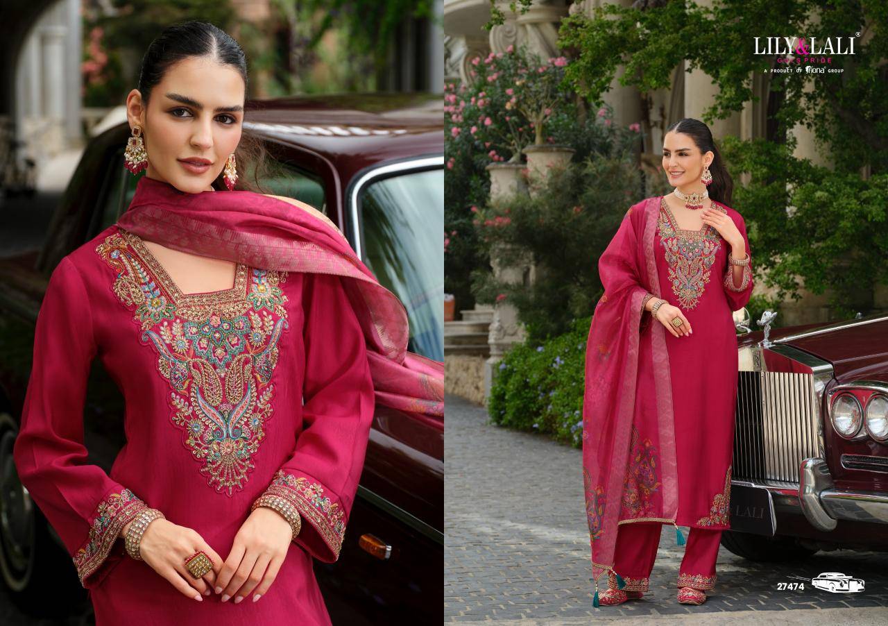 Lily & lali Ibadat 3 Surat kurti market