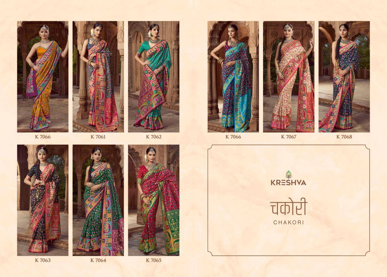 Shorya kreshva chakori Surat textile market kurtis