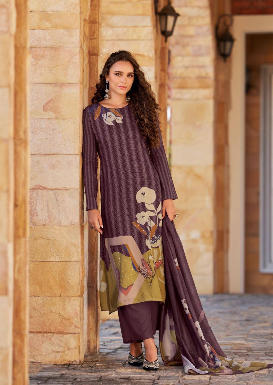 Karma the hermitage Dress material for bridal