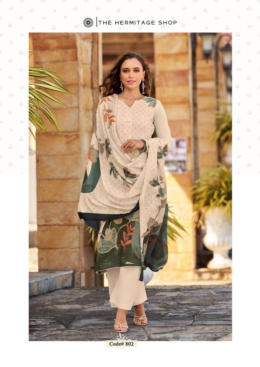 Karma the hermitage Dress material for bridal