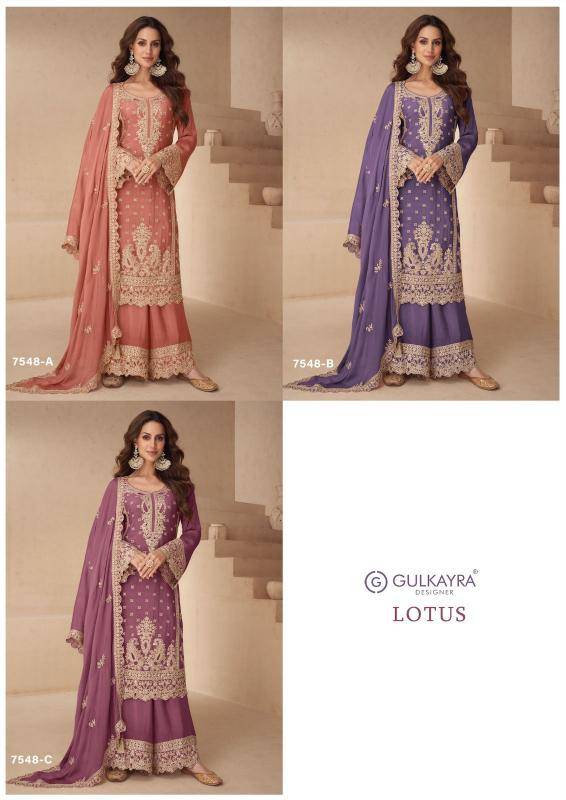 Gulkayra designer lotus Designer Salwar Kameez wholesalers