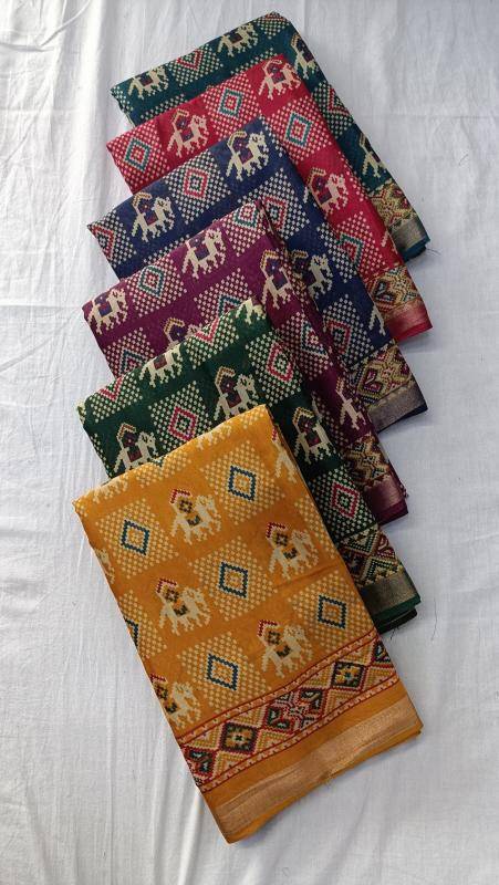 Vihaan pihuu mill print  Saree manufacturers in Surat