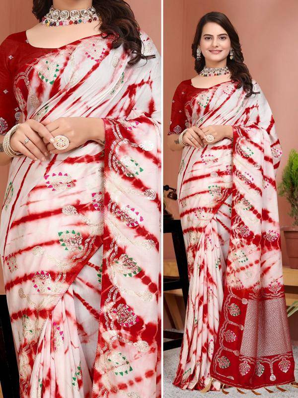 Akshara rajasthani rainbow shibhori Saree manufacturer in India