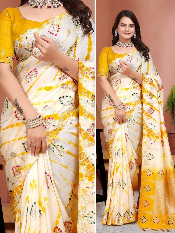 Akshara rajasthani rainbow shibhori Saree manufacturer in India