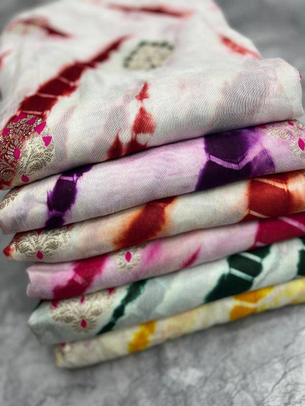 Akshara rajasthani rainbow shibhori Saree manufacturer in India