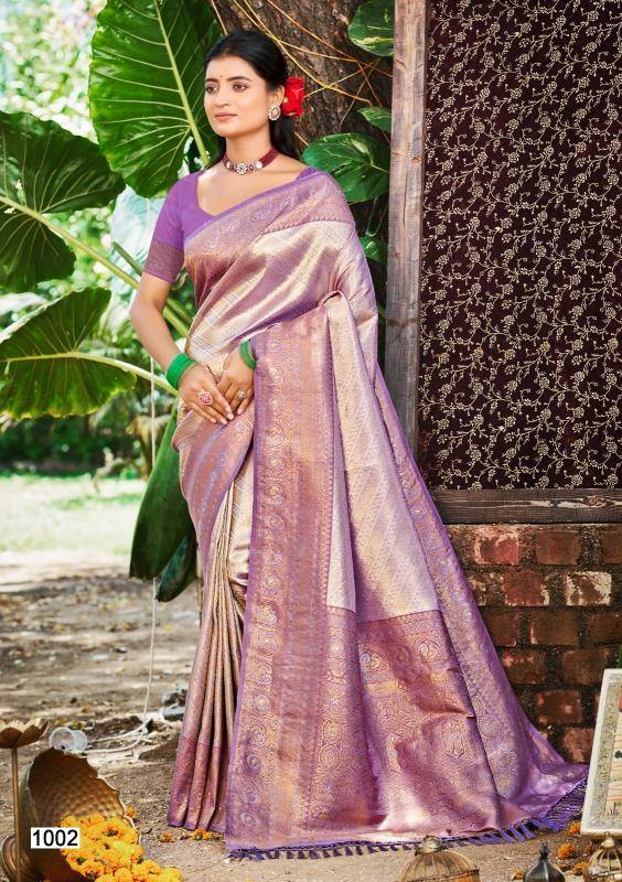 Shorya nikhila kanjivaram silk  Wholesale saree market