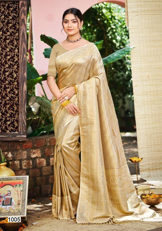 Shorya nikhila kanjivaram silk  Wholesale saree market