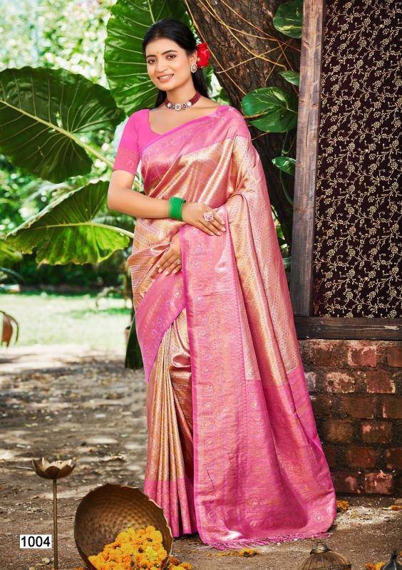 Shorya nikhila kanjivaram silk  Wholesale saree market