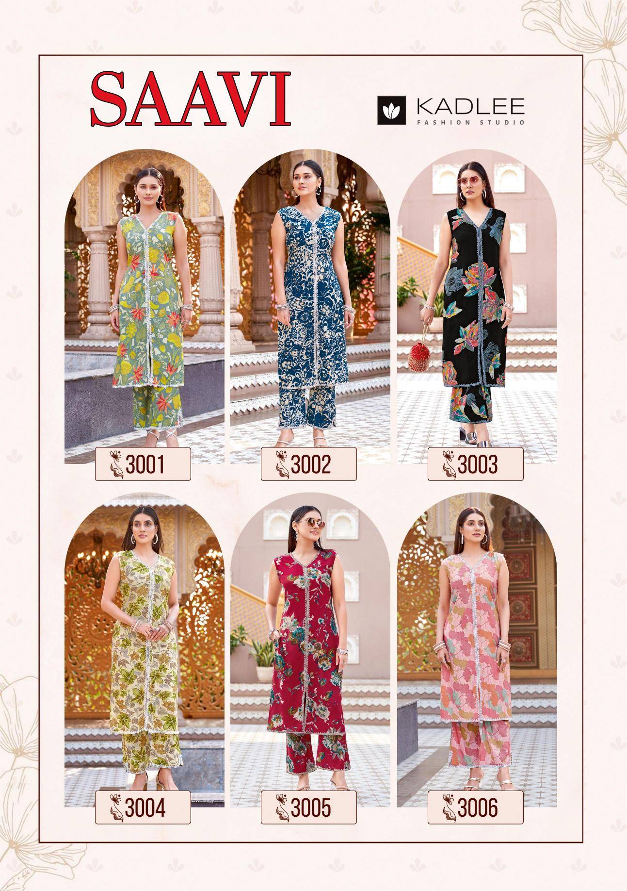 Kadlee saavi coord set Printed kurti wholesale in Kolkata
