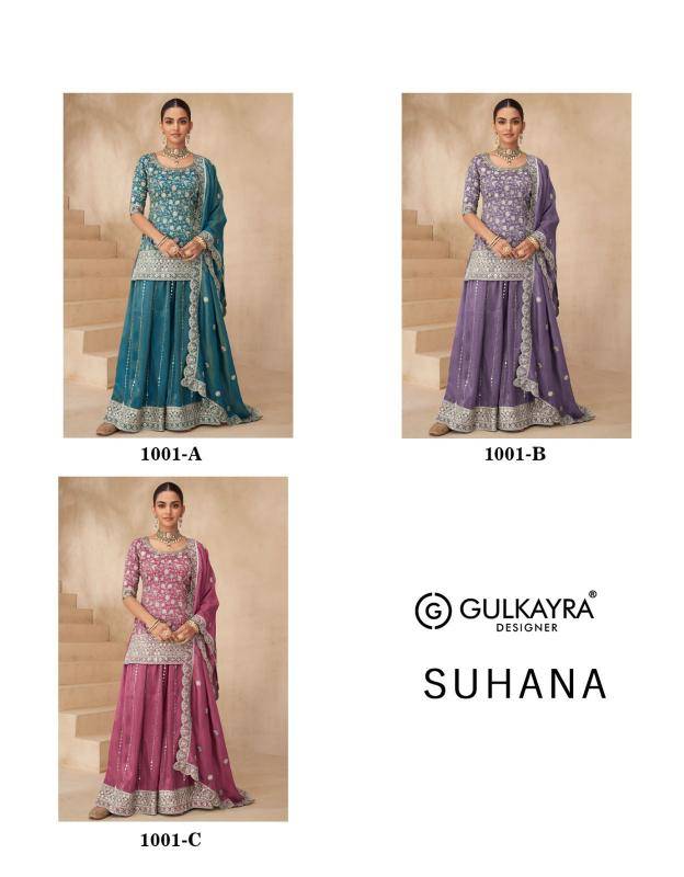 Gulkayra designer suhana salwar suit manufacturer for online sellers