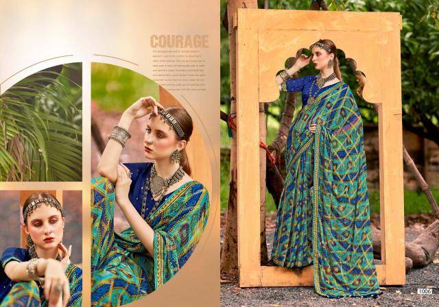 Shorya printed fancy Saree exporters in India