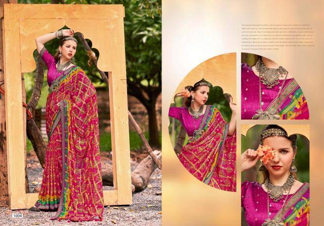 Shorya printed fancy Saree exporters in India
