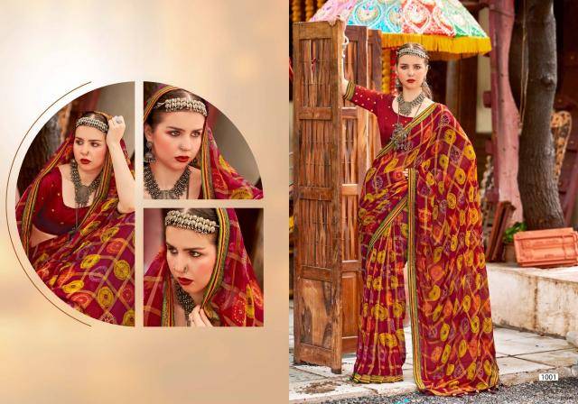 Shorya printed fancy Saree exporters in India