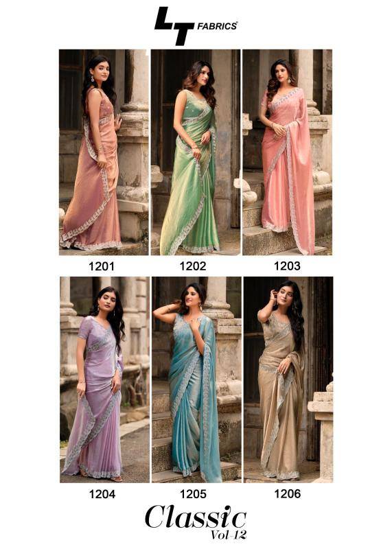Shorya L.t fashions classic vol 12 Saree manufacturers in Mumbai