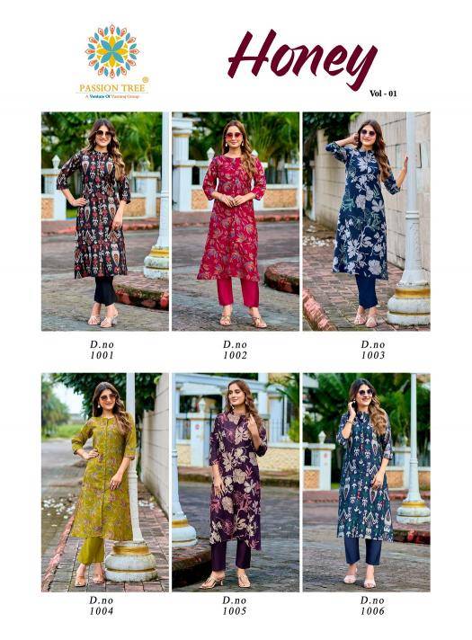 Passion tree honey vol 1 Kurti wholesale suppliers