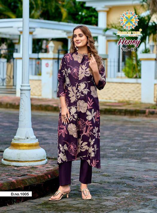 Passion tree honey vol 1 Kurti wholesale suppliers
