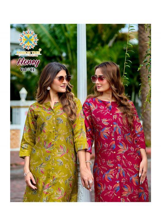Passion tree honey vol 1 Kurti wholesale suppliers