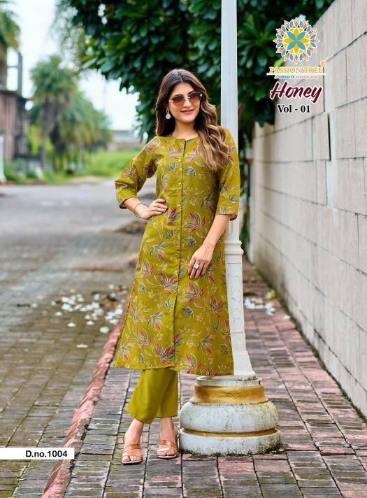 Passion tree honey vol 1 Kurti wholesale suppliers