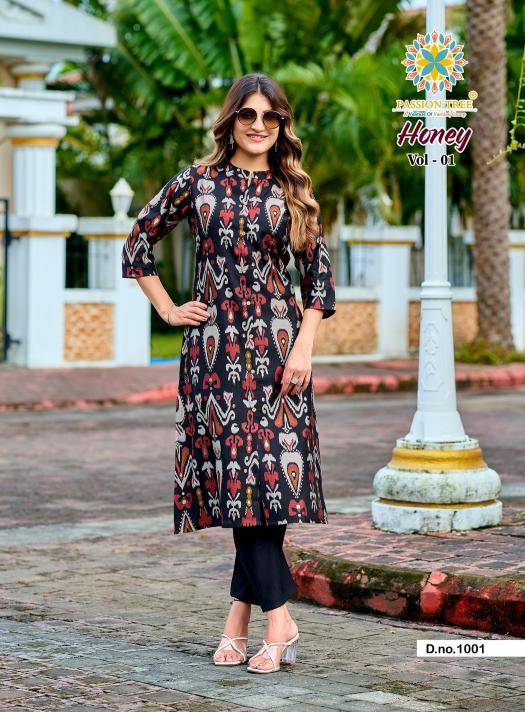 Passion tree honey vol 1 Kurti wholesale suppliers